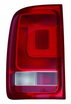 Lampe hinten L (P21W, blinkerfarbe weiß, glasfarbe rot/weiß, rückfahrlicht) passt zu: VW AMAROK 2H pick-up 09.10-05.16