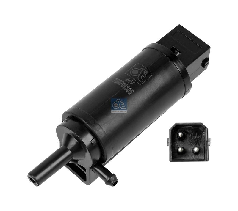 Waschwasserpumpe vorne (24V) passt zu: VOLVO FH12, FH16, FL, FL10, FL12, FL6, FL7, FLC, FM10, FM12, FM7 09.85-