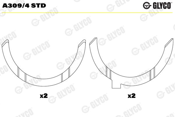 Distanzscheibe, Kurbelwelle