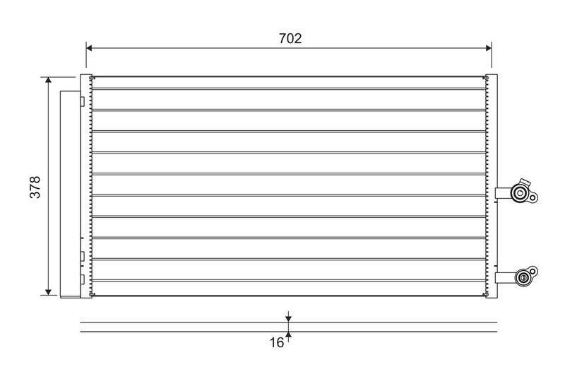 Kondensator, Klimaanlage