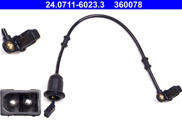 ABS-Sensor hinten L passt zu: MERCEDES SLK (R170) 2.0/2.3/3.2 09.96-04.04