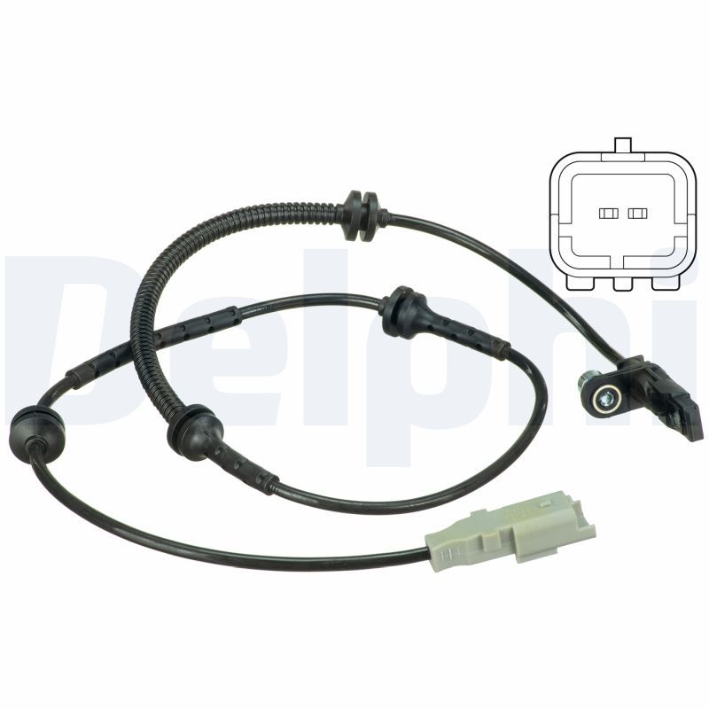 ABS-Sensor vorne L/R passt zu: PEUGEOT 607 2.0-3.0 02.00-07.11