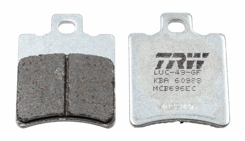 Bremsbelagsatz, Scheibenbremse