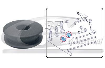 Gasfeder, Koffer-/Laderaum