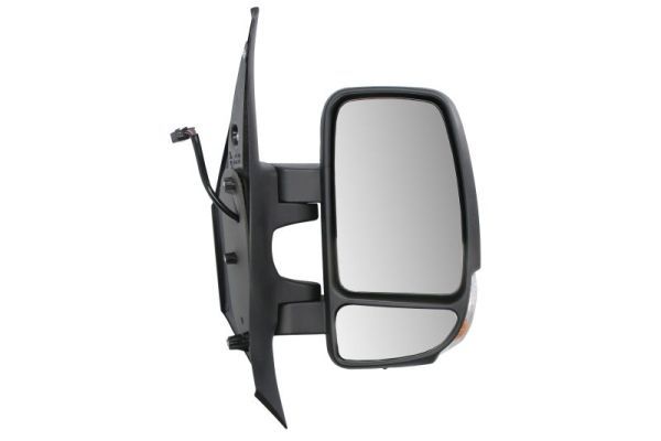 Außenspiegel R (elektrisch, gewölbt, beheizt, spurwechselassistent, mit Blinker, mit Temperaturfühler, w16w glühbirne) passt zu: RENAULT MASTER III 06.19-05.24