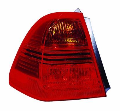 Lampe hinten R (äußerer Teil, P21W, blinkerfarbe gelb, glasfarbe rot) passt zu: BMW 3 E90, E91 Kombi 12.04-12.12