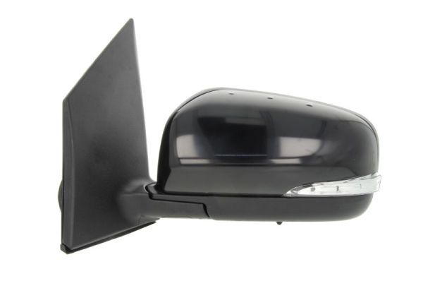 Außenspiegel L (elektrisch, gewölbt, beheizt, elektrisch klappbar, mit Blinker, mit Temperaturfühler) passt zu: RENAULT KOLEOS I HY 07.08-10.11
