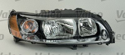 Scheinwerfer L (H7/H9/W5W, elektrisch, mit motor, einsatzfarbe: schwarz, blinkerfarbe: durchsichtig) passt zu: VOLVO S60 I 03.04-04.10