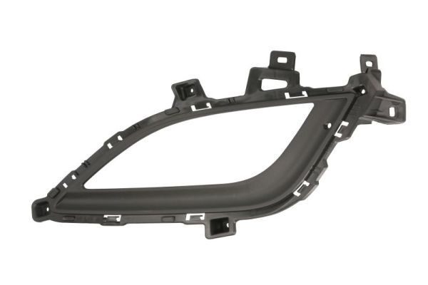 Stoßstangengitter vorne L (mit Löchern für Halogenscheinwerfer, kunststoff, schwarz) passt zu: HYUNDAI i30 GD 11.11-03.15