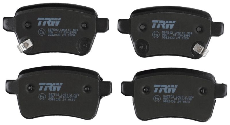 Bremsbelagsatz, Scheibenbremse