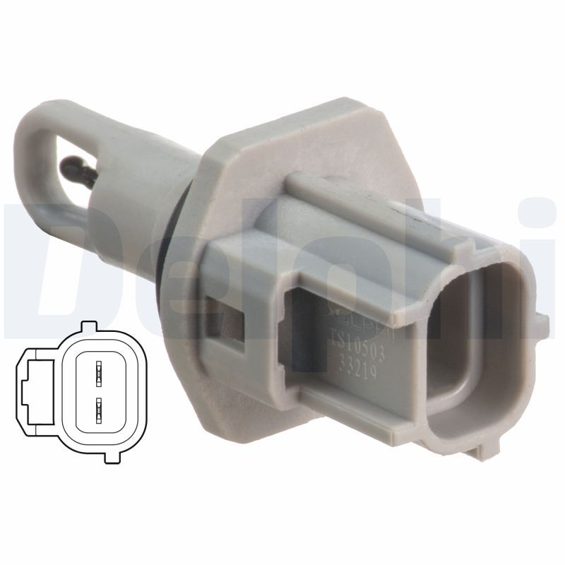 Lufteinlasstemperatursensor passt zu: FORD COUGAR, FIESTA IV, FIESTA/MINIVAN, FOCUS I, FOCUS I/KOMBI, KA, MONDEO I, MONDEO II, PUMA, TOURNEO CONNECT, TRANSIT CONNECT 1.0-4.0 01.93-12.13