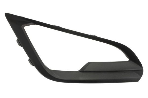 Stoßstangengitter vorne R (mit Löchern für Halogenscheinwerfer, mattschwarz) passt zu: FORD ECOSPORT 10.17-