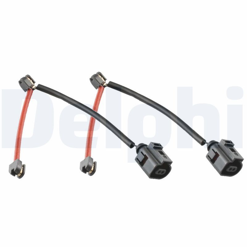 Bremsbelagverschleißsensor hinten (stückzahl in der Verpackung: 2Stück) passt zu: AUDI Q7, BENTLEY CONTINENTAL, FLYING SPUR, PORSCHE CAYENNE, PANAMERA, PANAMERA SPORT TURISMO 2.5D-6.0D 05.02-