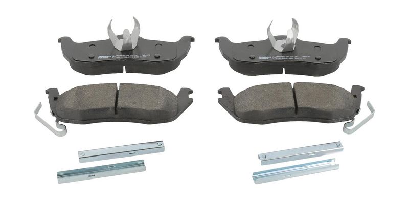 Bremsbelagsatz, Scheibenbremse