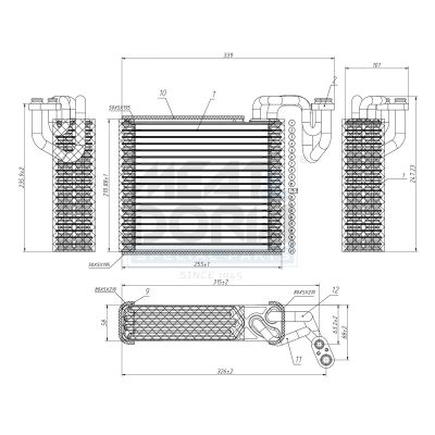 Verdampfer, Klimaanlage