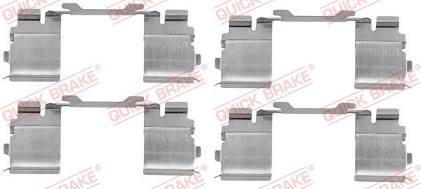 Zubehörsatz, Scheibenbremsbelag