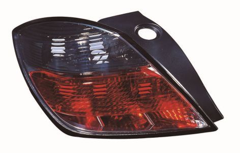 Lampe hinten R (P21W, blinkerfarbe getönt grau, glasfarbe rot) passt zu: OPEL ASTRA H Hatchback 3D 03.04-05.14