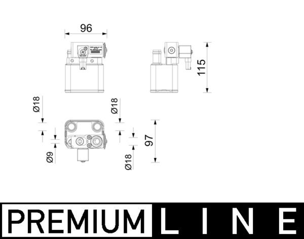 Luftkühler passt zu: JAGUAR I-PACE Electric 02.18-