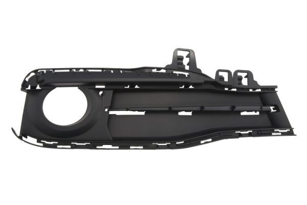 Stoßstangengitter vorne R (geschlossen, mit Löchern für Halogenscheinwerfer, kunststoff, schwarz, SPORT) passt zu: BMW 3 F30, F31, F80 05.15-06.19