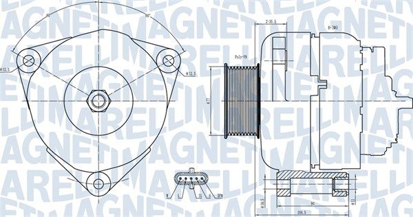 Drehstromgenerator
