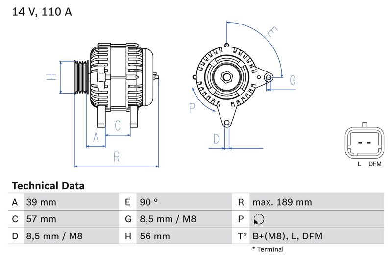 Drehstromgenerator