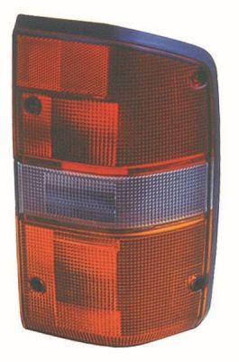 Lampe hinten R (blinkerfarbe orange, glasfarbe rot) passt zu: NISSAN PATROL Y60 Off-Road 05.86-11.95