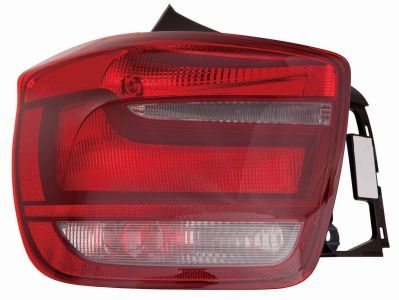 Lampe hinten L (äußerer Teil, P21W, blinkerfarbe weiß, glasfarbe rot) passt zu: BMW 1 F20, F21 3/5D 11.10-03.15