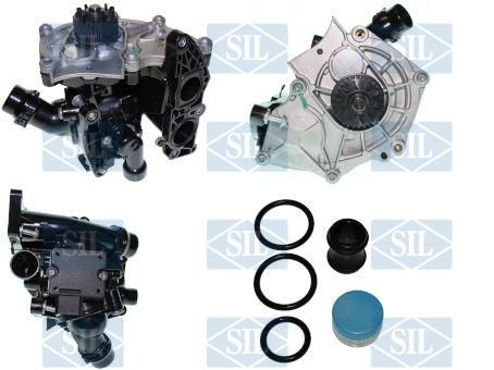 Kühlmittelpumpe, mit dichtung passt zu: AUDI A1, A3, A4 ALLROAD B8, A4 ALLROAD B9, A4 B8, A4 B9, A5, A6 C7, A6 C8, A7, A8 D4, Q2, Q3, Q5, Q7, Q8, TT, CUPRA ATECA, FORMENTOR, LEON 1.8-2.0H 10.07-