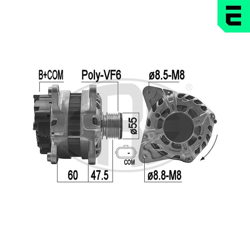 Scheinwerfer-Waschdüse R passt zu: FORD KUGA II 1.5-2.5 03.13-12.19