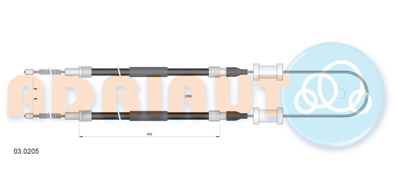 Seilzug, Feststellbremse