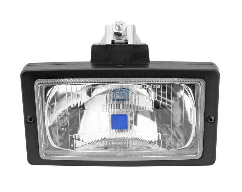 Universeller Scheinwerfer L/R (24V, breite 133mm, höhe 133mm, durchsichtig, schwarz)