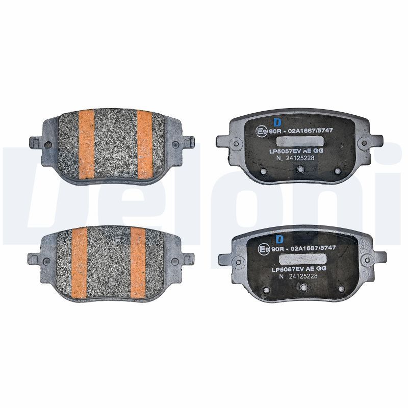 Bremsbelagsatz, Scheibenbremse