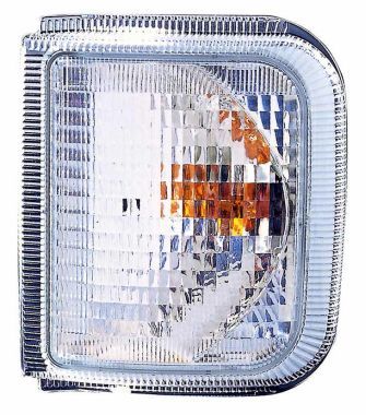 Vordere Blinkleuchte L/R (glasfarbe: weiß, PY21W, mit Lampenfassung) passt zu: IVECO EUROCARGO I-III 01.91-09.15