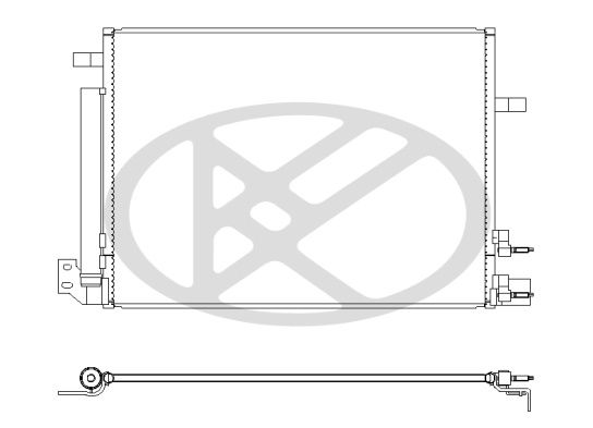 Kondensator, Klimaanlage