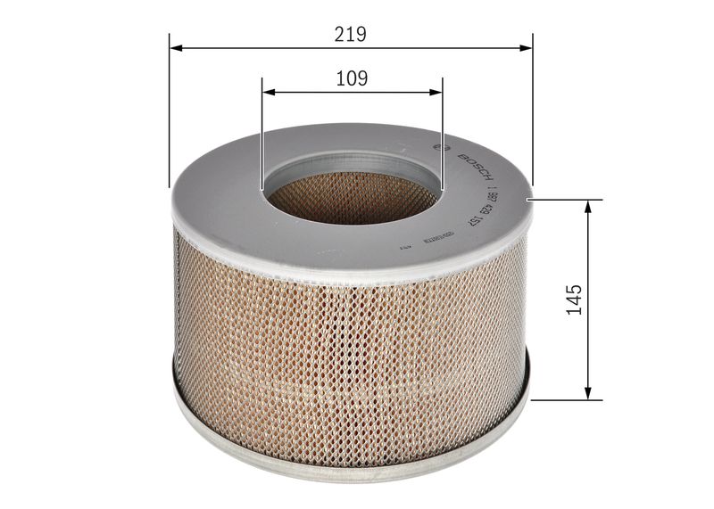 Luftfilter (Filterpatrone) passt zu: TOYOTA 4 RUNNER III, DYNA, DYNA 150, HILUX VI, LAND CRUISER, LAND CRUISER 100, LAND CRUISER 90 2.8D/3.0D/4.2D 08.88-