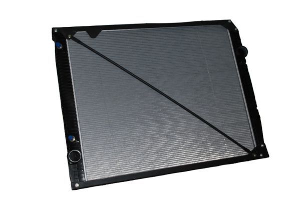 Kühler Motor ((en) with frame, höhe: 952mm) passt zu: MERCEDES ACTROS, ACTROS MP2 / MP3, ZETROS OM541.920-OM926.947 04.96-