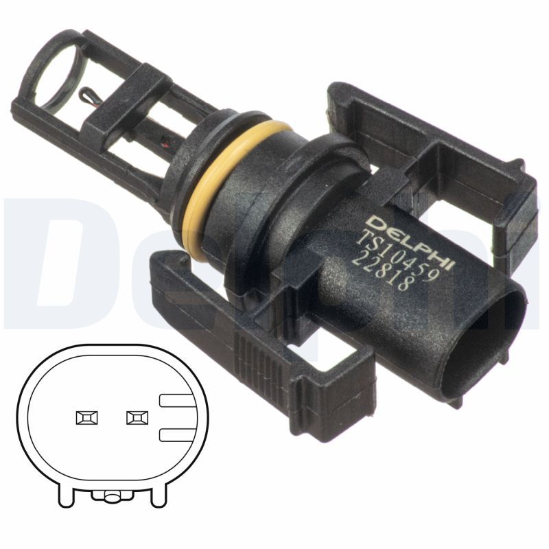 Lufteinlasstemperatursensor passt zu: MERCEDES 124 (C124), 124 T-MODEL (S124), 124 (W124), A (V177), A (W168), A (W169), A (W176), A (W177), B SPORTS TOURER (W245) 0.6-6.3 05.86-