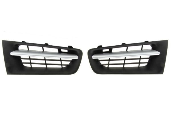 Kühlergitter L/R (2 Stk. Garnitur, chrom/schwarz, zertifikat CZ) passt zu: RENAULT MEGANE II 01.06-12.09