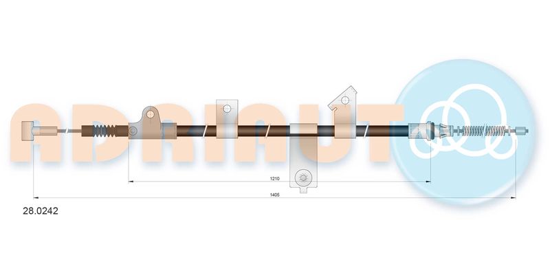 Seilzug, Feststellbremse