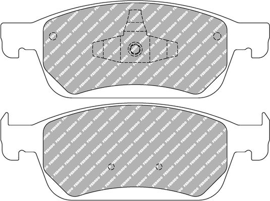 Bremsbelagsatz, Scheibenbremse