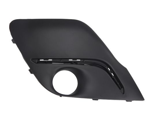 Stoßstangengitter vorne R (mit Löchern für Halogenscheinwerfer, schwarz) passt zu: PEUGEOT 107 05.12-12.14