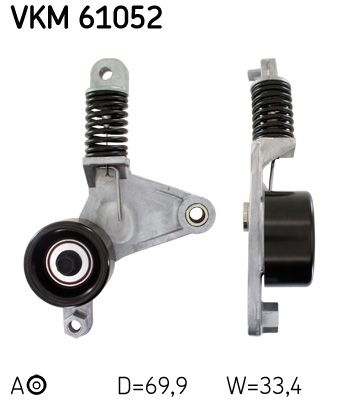 Spannarm, Keilrippenriemen