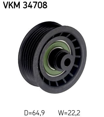 Umlenk-/Führungsrolle, Keilrippenriemen
