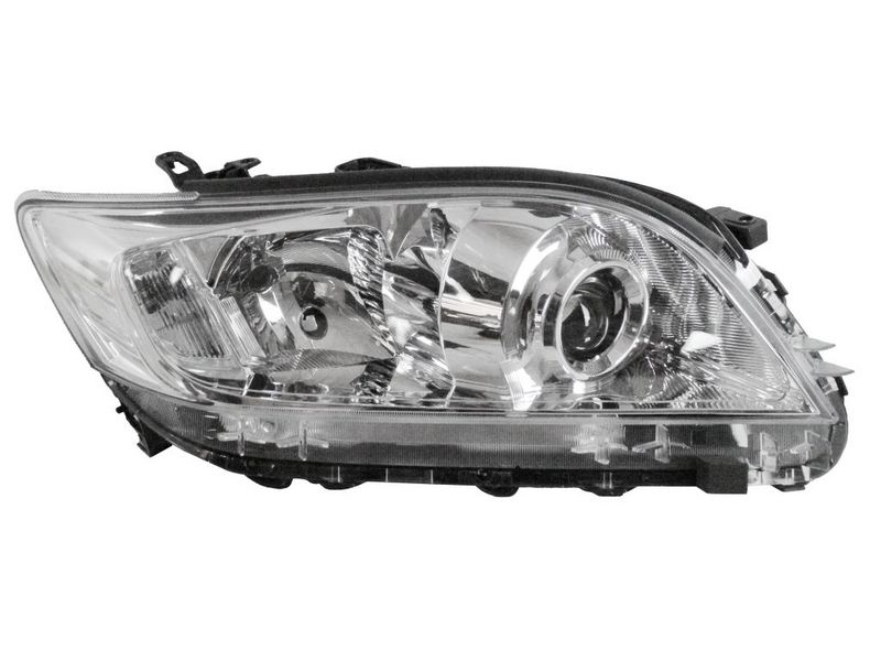 Scheinwerfer R (H11/HB3, elektrisch, ohne motor, einsatzfarbe: chrom, blinkerfarbe: durchsichtig) passt zu: TOYOTA RAV4 III 11.05-02.09
