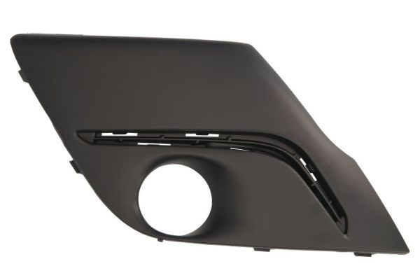 Stoßstangengitter vorne R (mit Löchern für Halogenscheinwerfer, mit Löchern für Abblendlicht, schwarz) passt zu: PEUGEOT 107 05.12-12.14