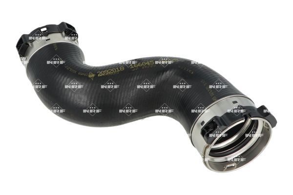 Luftkühlerschlauch L (durchmesser 55mm, länge 320mm, schwarz) passt zu: MERCEDES SPRINTER 3,5-T (B906), SPRINTER 3-T (B906), SPRINTER 4,6-T (B906), SPRINTER 5-T (B906) 2.1D/2.2D/3.0D 06.06-12.19