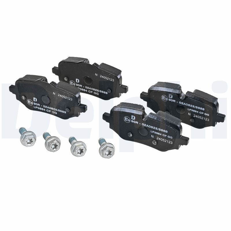 Bremsbelagsatz, Scheibenbremse