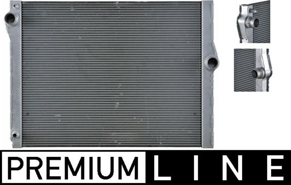 Kühler Motor passt zu: BMW 7 (F01, F02, F03, F04) 4.4/4.4H/6.0 09.08-12.15