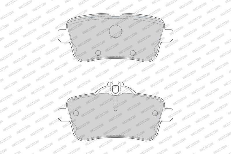 Bremsbelagsatz, Scheibenbremse