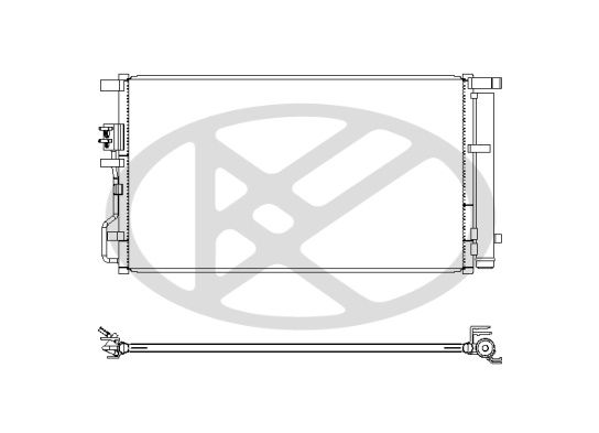 Kondensator, Klimaanlage